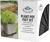 Esschert Design Blumentopffüße 4er-Set - ABS Kunststoff Produktbild-Vorschau 3