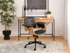 Designová židle ELIN - dub / černá Náhled obrázku produktu 5