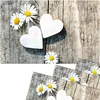 Abwaschbare Tischsets 4er Set Landhaus-Stil Blumen & Produktbild-Vorschau 2
