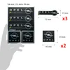 Opel Motorsport Official Sticker Set, Logo noir et chrome, Voir les images du produit 3
