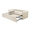 Łóżko tapicerowane Flieks sofa rozkładana 90x200cm z Podgląd zdjęcia produktu 10