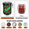 Kaffeedosen Luftdicht 1kg Bohnen, 2800ML Kaffeebohnen Produktbild-Vorschau 6