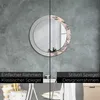 Ø70cm Spiegel - Glasrahmen mit Aufdruck - Wandspiegel Produktbild-Vorschau 6