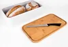 Zeller Brotkasten m. Bamboo Deckel, Metall, matt weiß - Produktbild-Vorschau 12