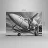 Bild auf Leinwand - Leinwandbild - Einteilig - Flugzeug Produktbild-Vorschau 3