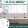 XINZI Rausfallschutz Bett Bettgitter für Kleinkinder Produktbild-Vorschau 3