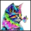 scarlet play | 5D DIY Diamant-Malerei »Katze« Painting Groß Produktbild-Vorschau 1