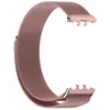 A rose gold mesh watch strap with magnetic clasp, shown against a white background. Produktbild-Vorschau