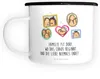 Mr. & Mrs. Panda Pott Igel Familie - Weiß - Geschenk, Produktbild-Vorschau 1