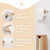 Distributeur de papier toilette Hennez sans percer - design Voir les images du produit 2