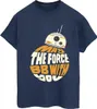Star Wars - "May The Force" T-Shirt für Damen BI45335 (5XL) Produktbild-Vorschau 1
