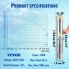 SucceBuy Pompa sommergibile per pozzi profondi da 750 W, Anteprima dell’immagine prodotto 7