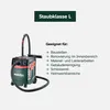 Metabo ASA 30 L PC, 1200 W, Bęben próżniowy, Suchy i Mokry, Podgląd zdjęcia produktu 15