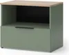Kommode Vicco Wido Grün 60 x 50 cm mit klappe, Model 57449 Produktbild-Vorschau 1