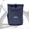 Wiltec 65499, Zadní, Taška na kolo, PVC, Polyester, Modrá, Náhled obrázku produktu 1