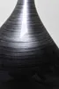 VIVANNO Bodenvase Fiberglas BELDADE Rund, Spiralschwarz Produktbild-Vorschau 5