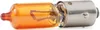 A close-up studio shot of an amber automotive light bulb against a white background. Náhľad obrázku produktu