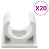 vidaXL Installationsrohre mit Clips Ø20 mm 10 m PVC Produktbild-Vorschau 3