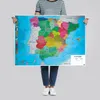 Poster physische und politische karte von spanien Produktbild-Vorschau 4