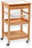 KESPER Kuchynský Vozík S Pracovnou Doskou 81 X 48 X 38 cm Náhľad obrázku produktu 12