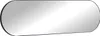 Wandspiegel oval - Metall - 40 x 140 cm - Schwarz - ONIKAL Produktbild-Vorschau 7