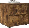 vidaXL Úložná skříňka kouřový dub 60 x 48 x 57 cm Náhled obrázku produktu 3
