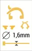 1x Bremsseil SHIMANO Innenzug Bremsinnenzug Bowdenzug Produktbild-Vorschau 2