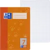 A notebook with a paw print design and a grid paper sheet behind it. Produktbild-Vorschau