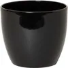 Floran Blumentopf/Pflanztopf Boule - schwarz - Keramik - 32 Produktbild-Vorschau 1