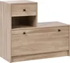 BELIANI Garderoben-Set Hellbraun Spanplatte Holzoptik mit Produktbild-Vorschau 4