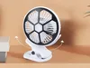 Verk 16034 Ventilátor s klipem USB, 1200 mAh, bíločerný Náhled obrázku produktu 7