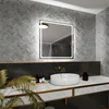Badspiegel mit LED Beleuchtung - Houston - 60 cm, 60 cm Produktbild-Vorschau 7