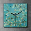 Coloray Uhr auf Leinwand 30x30 cm Wand Uhr Dekoration Produktbild-Vorschau 2