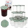 Zestaw 4 słoików marmoladowych, pojemność 435 ml, model Podgląd zdjęcia produktu 1