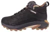 Merrell Moab Speed 2 de cuero, modelo medio, color negro Vista previa de la imagen del producto 8