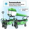 IMLEX Bollerwagen faltbar mit Dach IM-4268 Grün | Hohe Produktbild-Vorschau 7