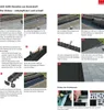 A multi-panel instructional guide showing the installation process of ACO Hexaline drainage channels. Produktbild-Vorschau