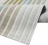Gemusterter In- & Outdoor Teppich in Creme mit Bunten Produktbild-Vorschau 2