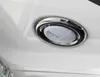A close-up view of a showerhead or jet on the interior of a white shower cabin. Produktbild-Vorschau