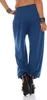 Damen Haremhose Hose Pumphose; Blau S/M/L 36/38/40 Produktbild-Vorschau 3