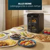 Princess 182490 Double Stack Airfryer 2x5.6L Sort Produktbild-Vorschau 9