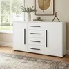 Modena K2D4SZ Kommode, 150 cm – Moderne dressoir met 4 Productafbeelding-voorbeeld 1