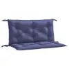 vidaXL Gartenbank-Auflagen 2 Stk. Marineblau 100x50x7 cm Produktbild-Vorschau 1