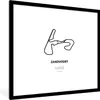 MuchoWow® Gerahmtes Poster Rennstrecke - Zandvoort - Formel Produktbild-Vorschau 1