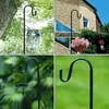 Blumenampel, Gartenständer, zum Einschlagen, 80 cm, für Produktbild-Vorschau 2