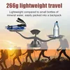 INF Ultralehké turistické hole 5 sekcí 1 pár Modrý Náhled obrázku produktu 7