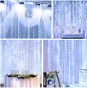 3X2M LED Lichtervorhang USB Lichterkette mit 8 Lichtmodi Produktbild-Vorschau 7
