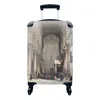 MuchoWow® Koffer Handgepäck Trolley Rollkoffer Kleine Produktbild-Vorschau 1
