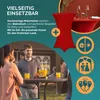 CASARIA Servicetafel, grijs, 70 cm, inclusief tafelkleed, Productafbeelding-voorbeeld 2