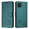 Leder Hülle für Samsung Galaxy A03 Süße Katze Flip Case Produktbild-Vorschau 2